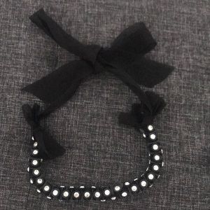 J crew ribbon necklace